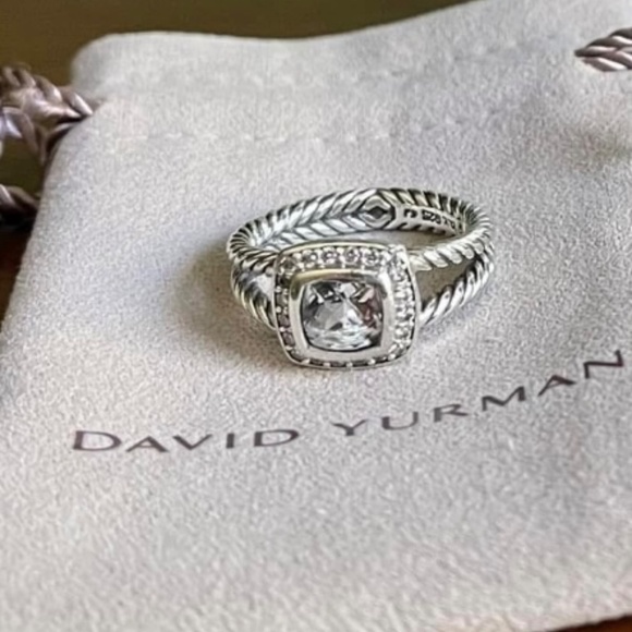 David Yurman Petite Albion ring with Diamonds - Picture 2 of 5